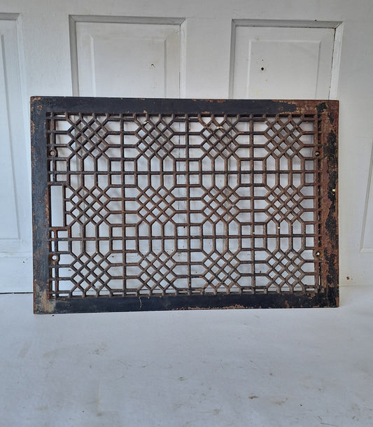 Extra Large 26 x 18 Vent Cover, Cold Air Return Cast Iron Grate