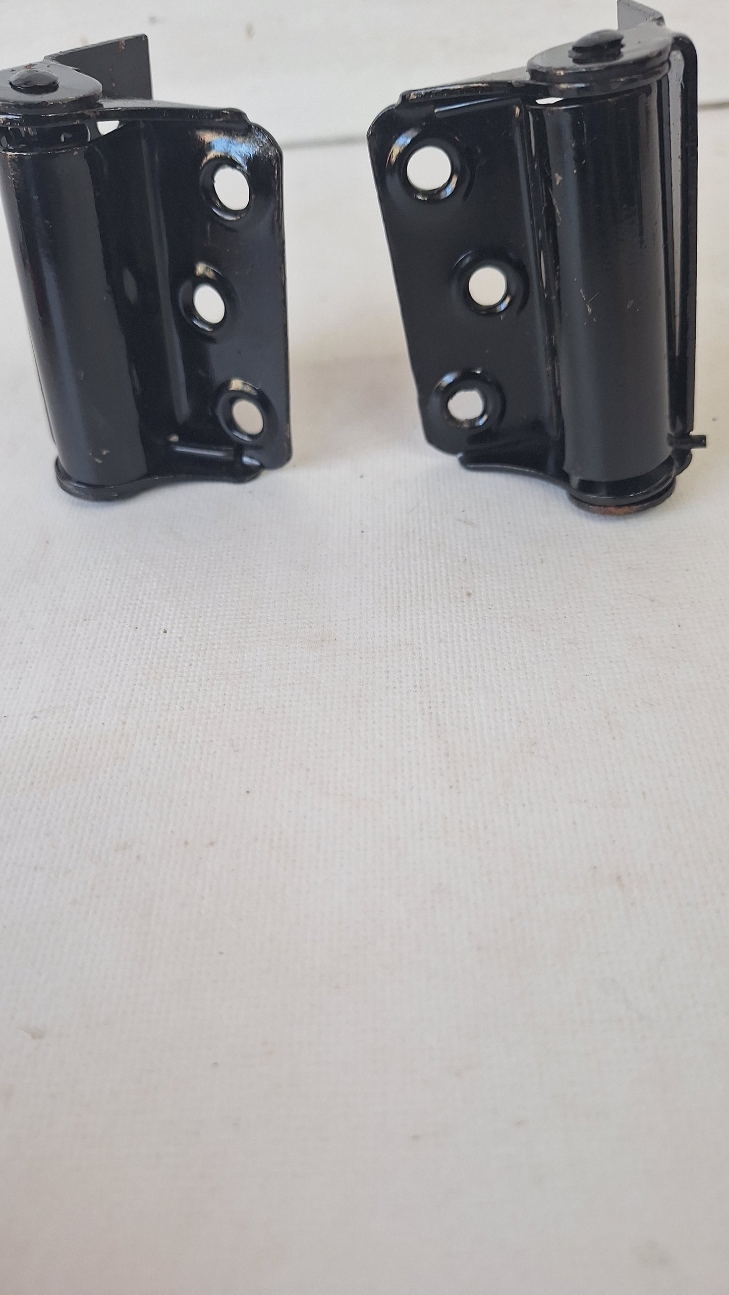 Set of Half Mortise Vintage Screen Door Hinges, New Old Stock