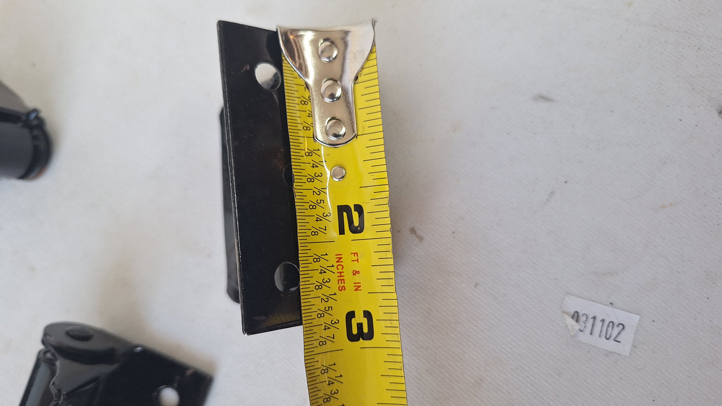 Set of Half Mortise Vintage Screen Door Hinges, New Old Stock