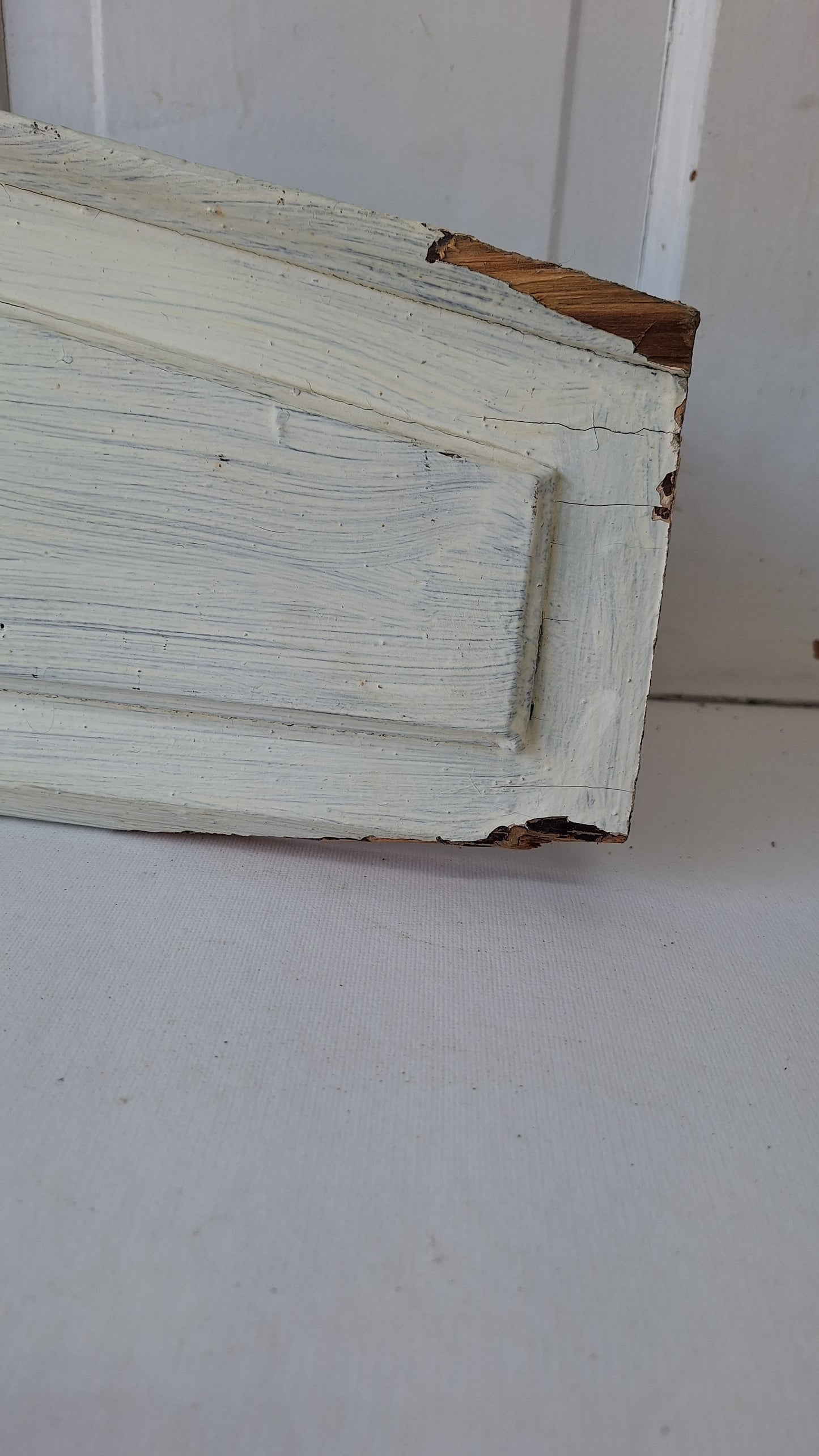 Ornate Door Pediment, Antique Carved Wood Doorway Header