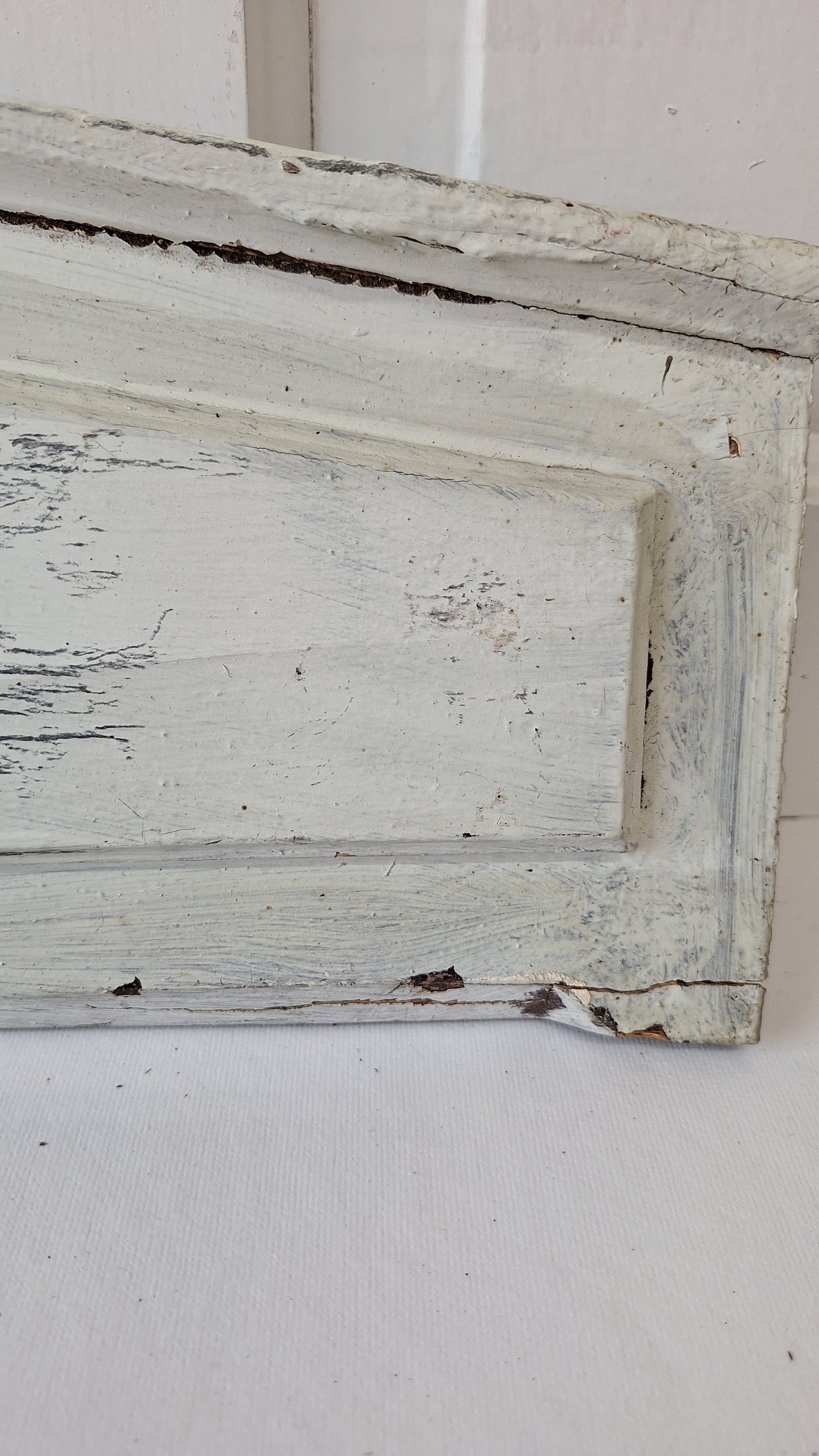 Ornate Door Pediment, Antique Carved Wood Doorway Header