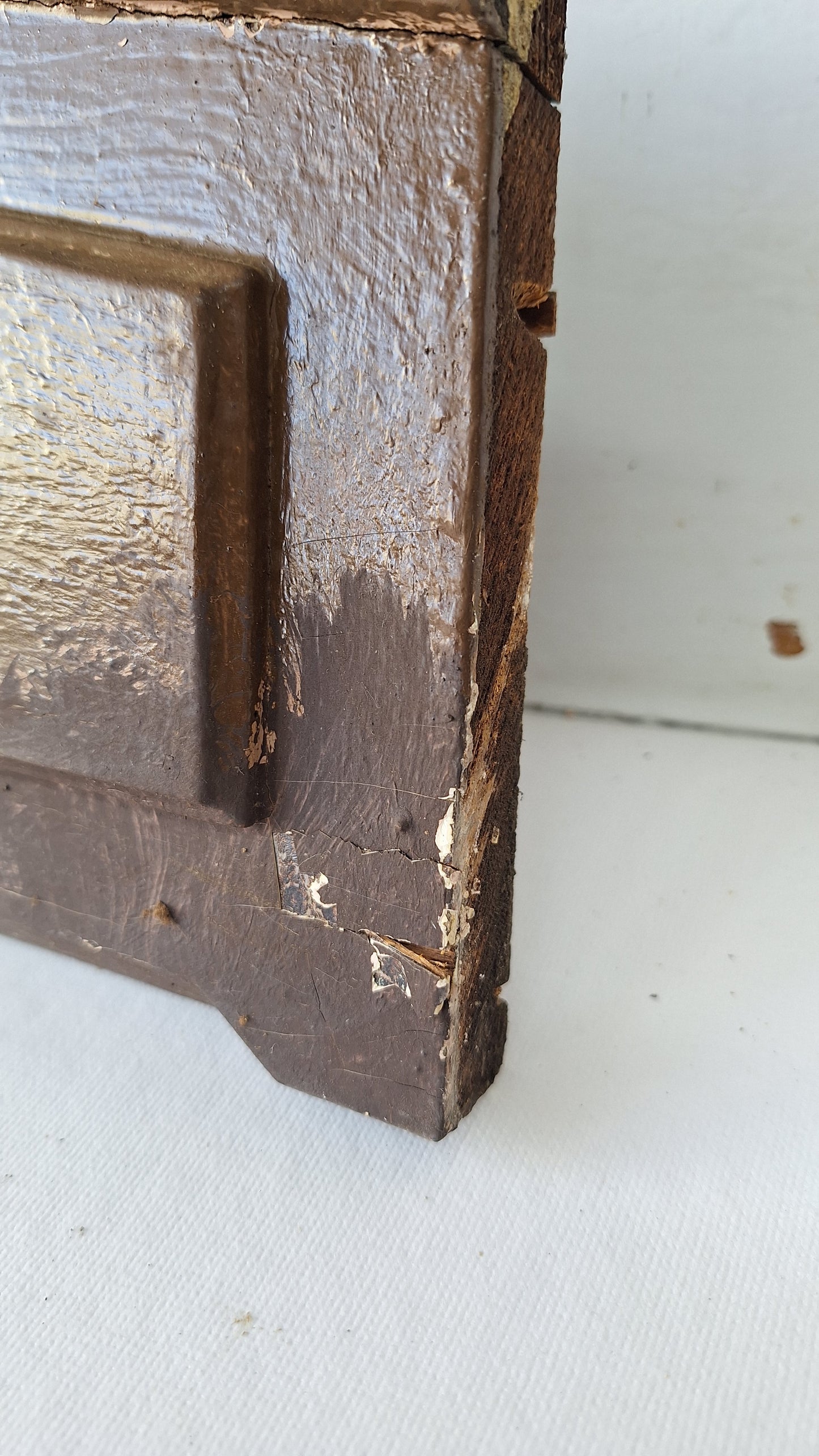 Antique Door Pediment, Carved Wood Doorway Header