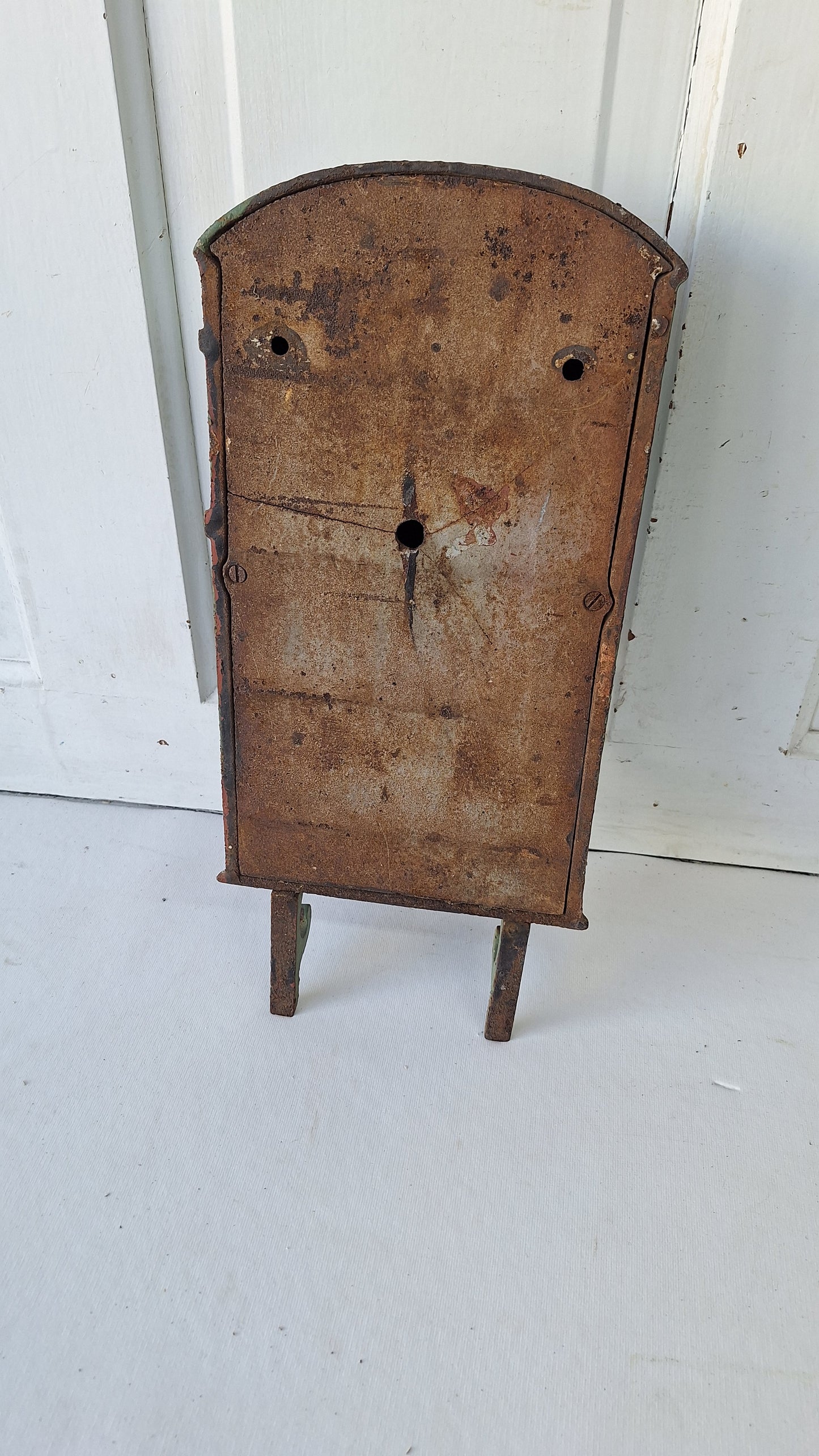 Vintage Cast Iron Mailbox, Old House Mail Box