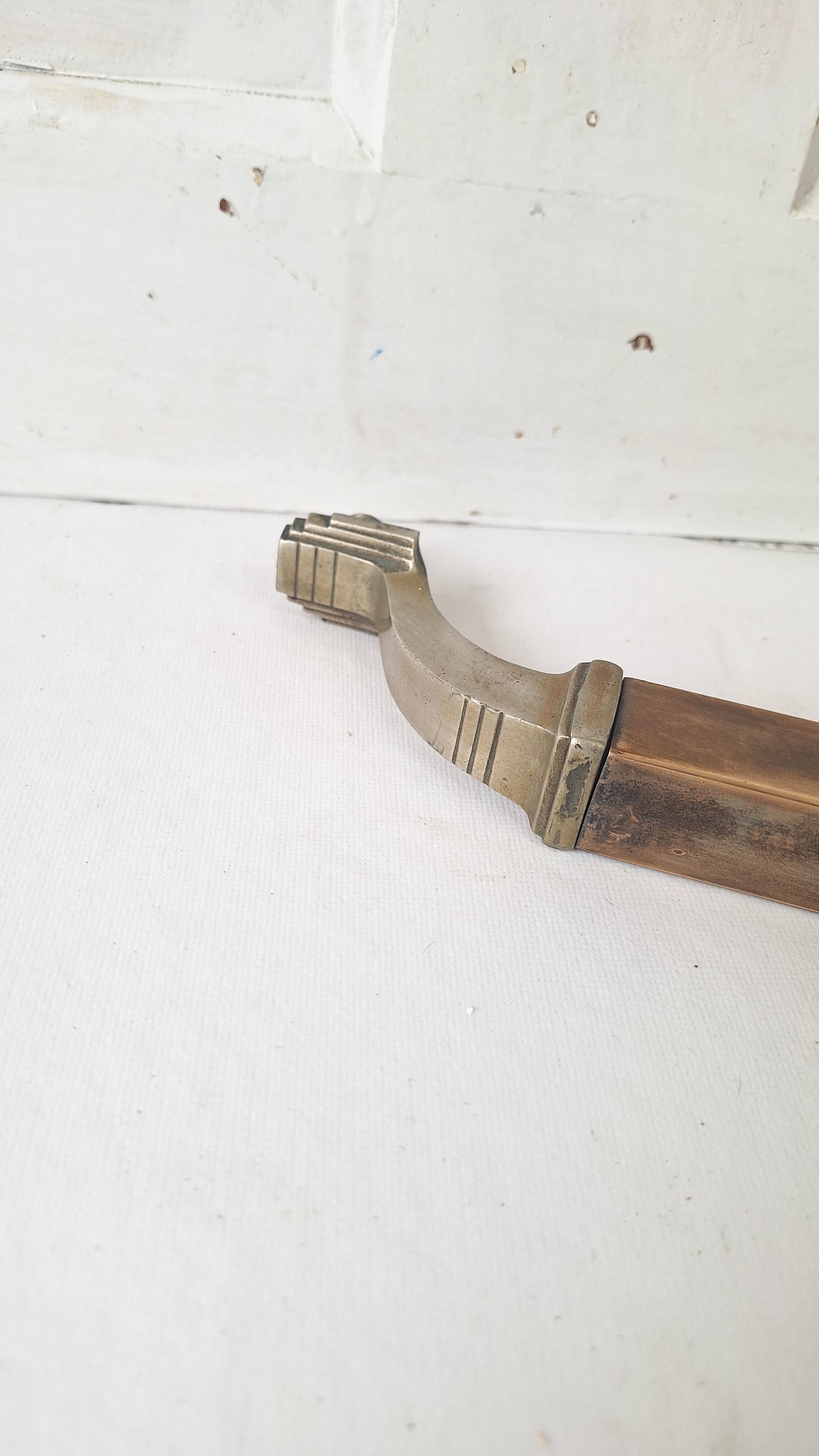 PUSH Commercial Door Pull, Antique Bronze Push Bar