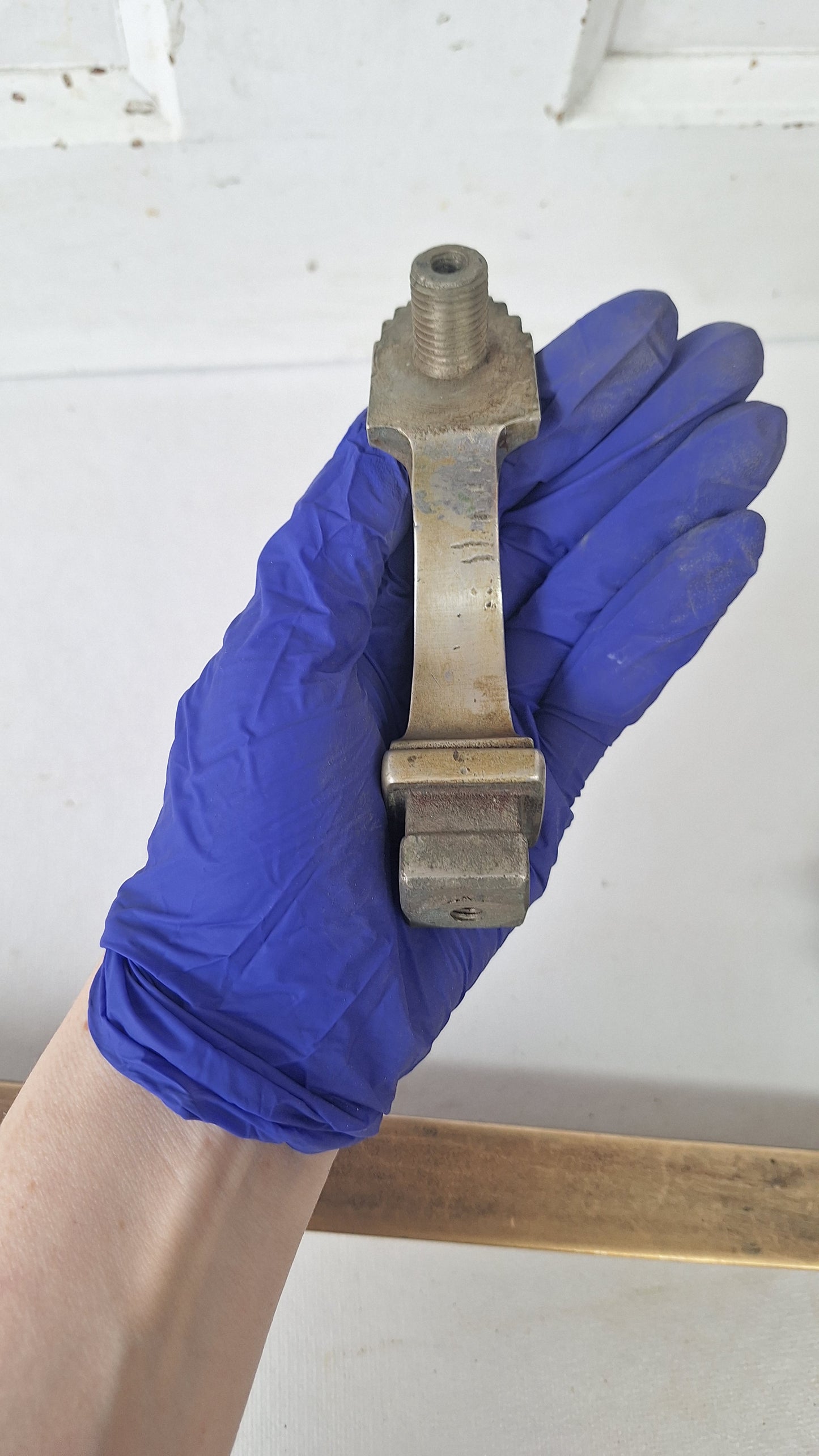 PUSH Commercial Door Pull, Antique Bronze Push Bar