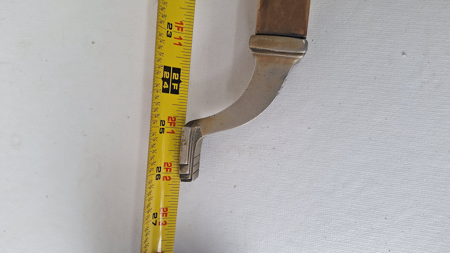 PUSH Commercial Door Pull, Antique Bronze Push Bar