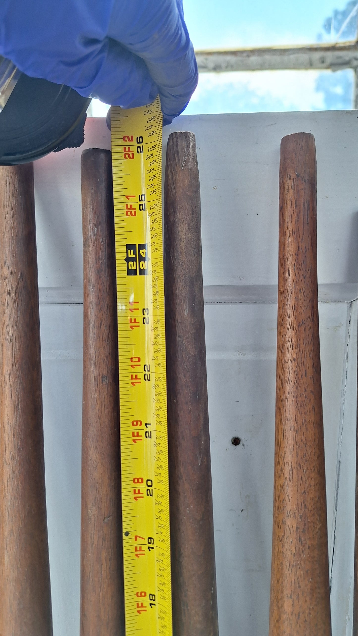 14 Antique Staircase Spindles, Wooden Stair Rail Balusters