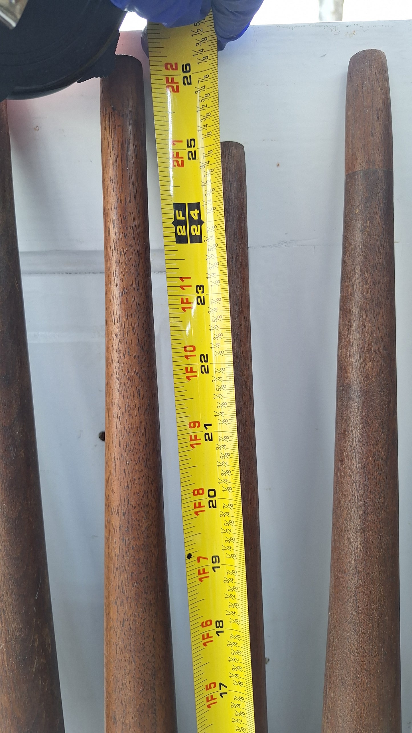 14 Antique Staircase Spindles, Wooden Stair Rail Balusters