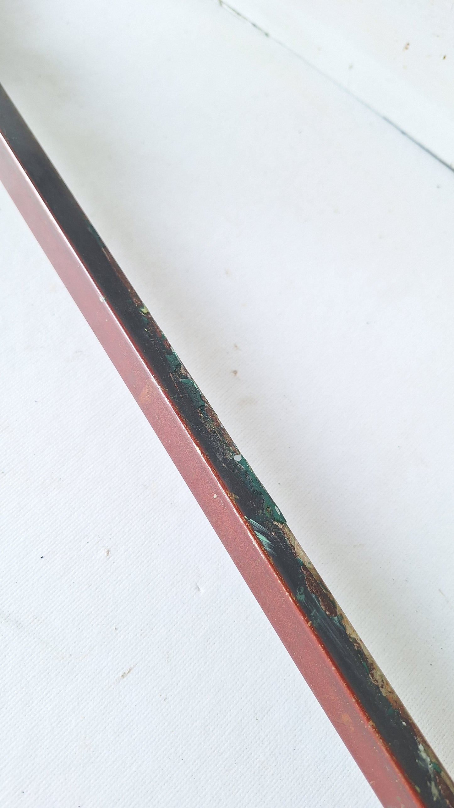 Bronze Commercial Door Pull, Antique Double Push Bar