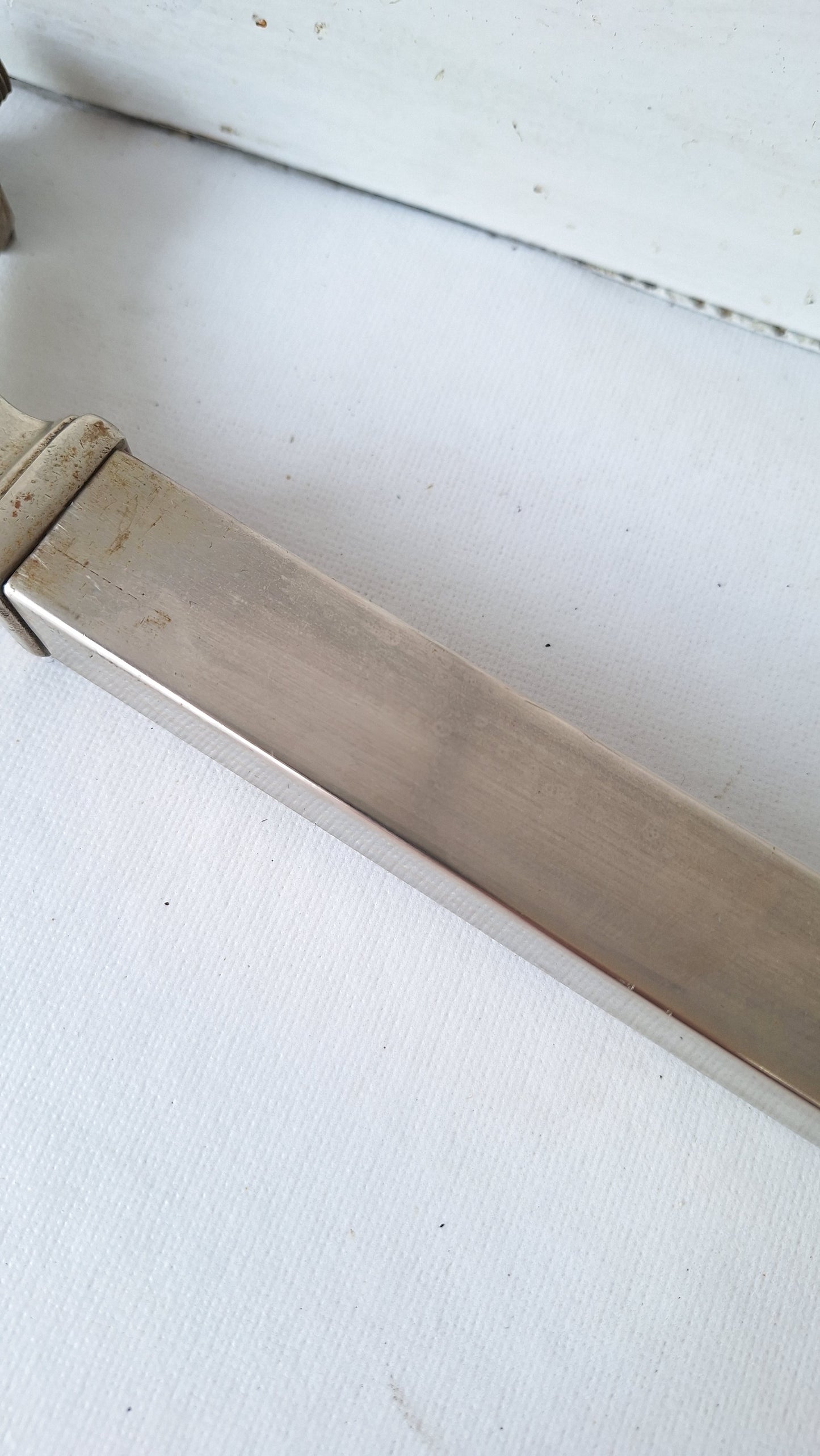 Nickel Plated Commercial Door Pull, Antique Bronze Push Bar