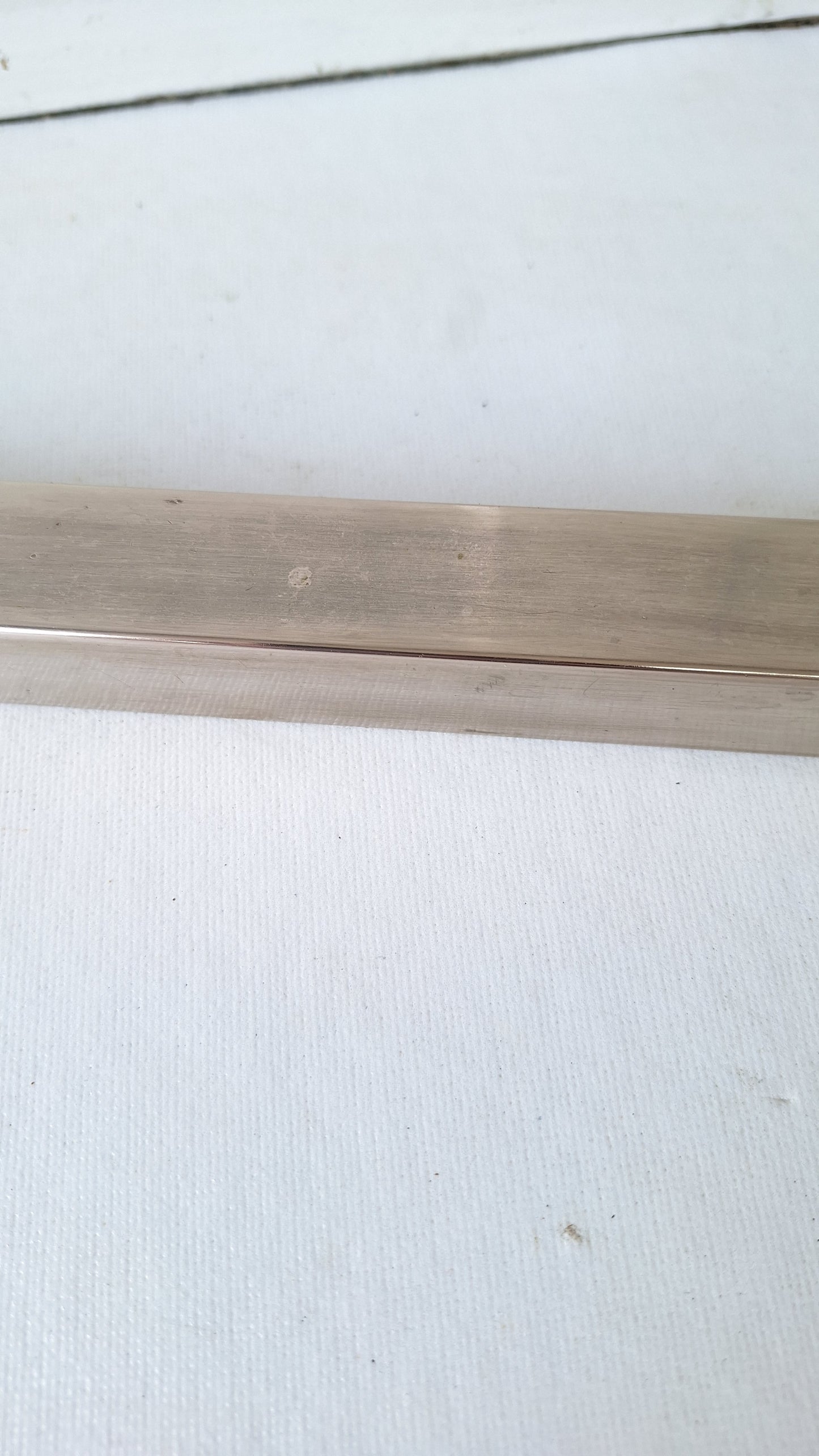 Nickel Plated Commercial Door Pull, Antique Bronze Push Bar
