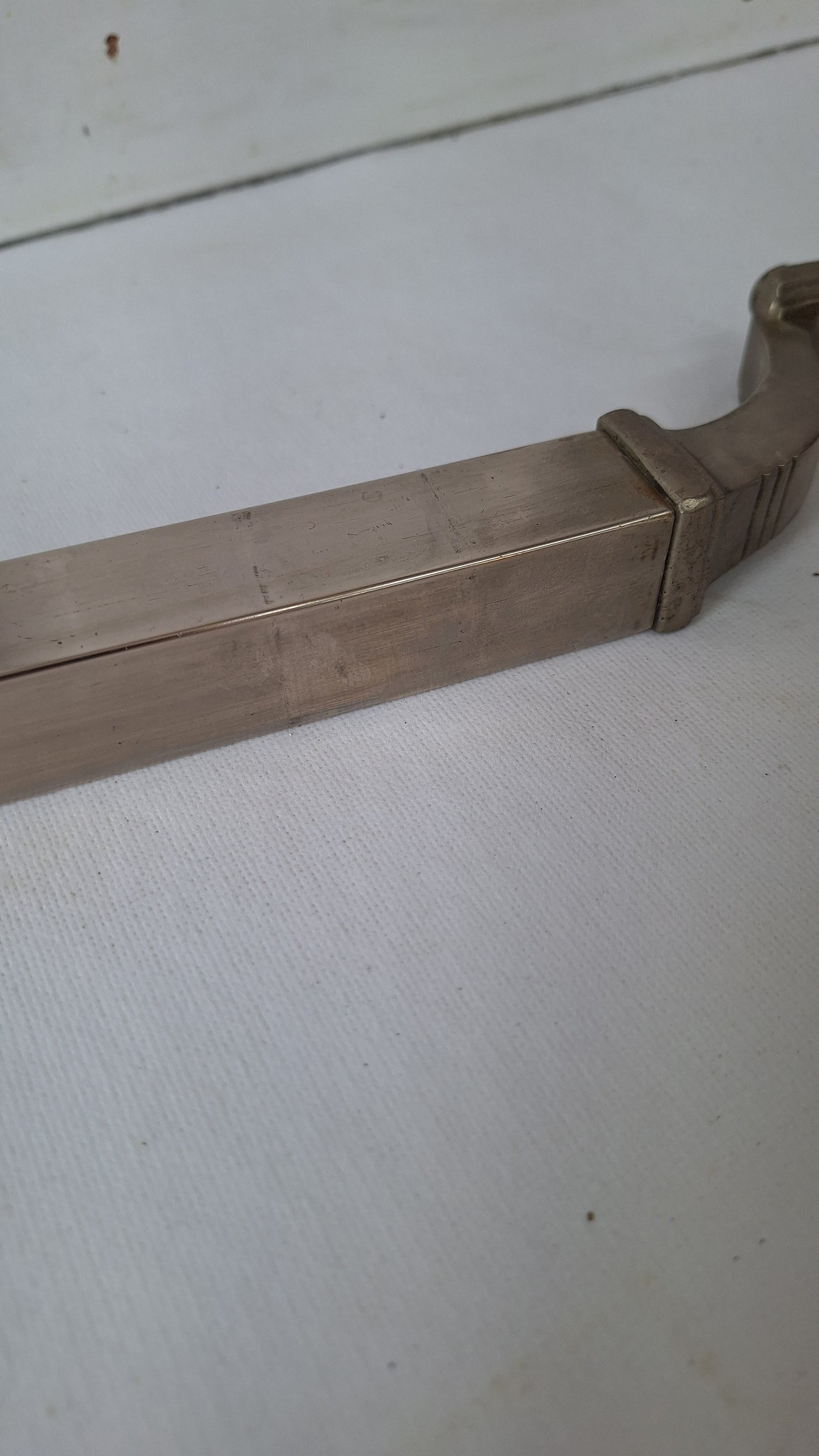Nickel Plated Commercial Door Pull, Antique Bronze Push Bar