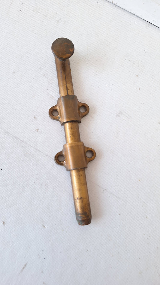 Short Antique French Door Slide Bolt, Iron Slide Bolt Locks for Double Doors