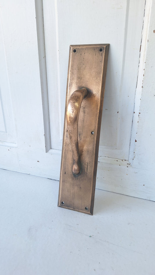 Antique Bronze Door Pull: Large Pull Handle