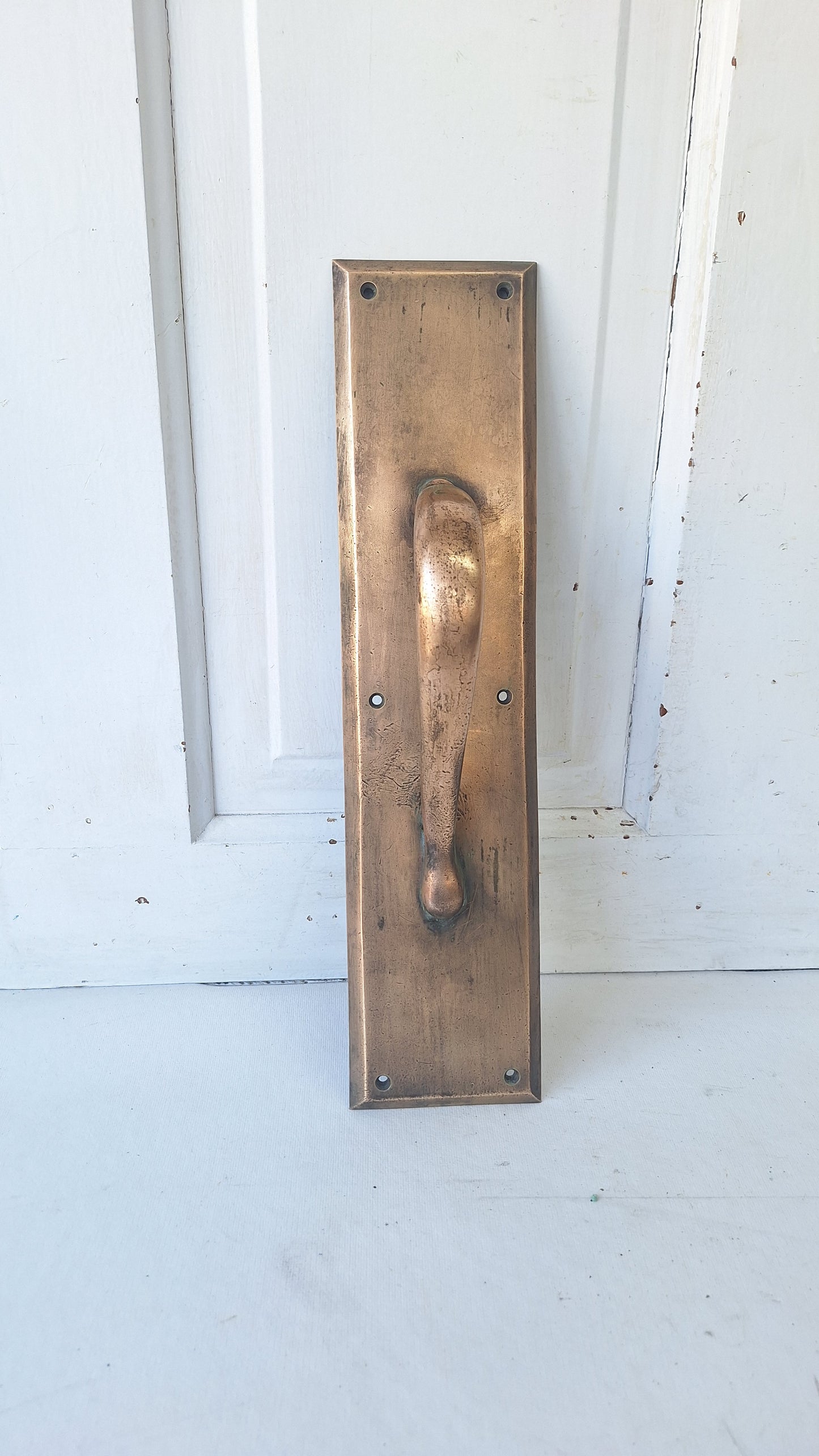 Antique Bronze Door Pull: Large Pull Handle