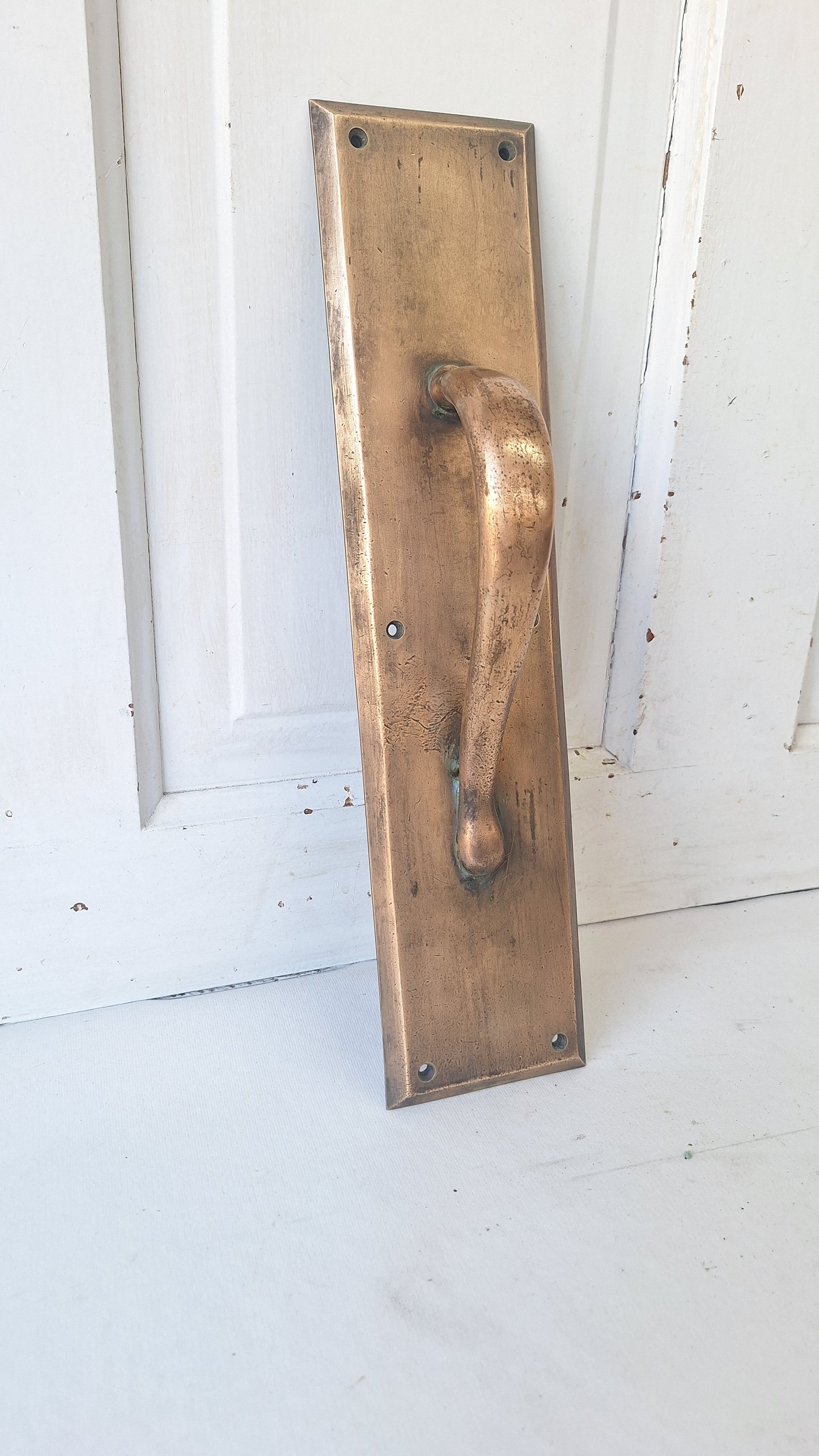 Antique Bronze Door Pull: Large Pull Handle