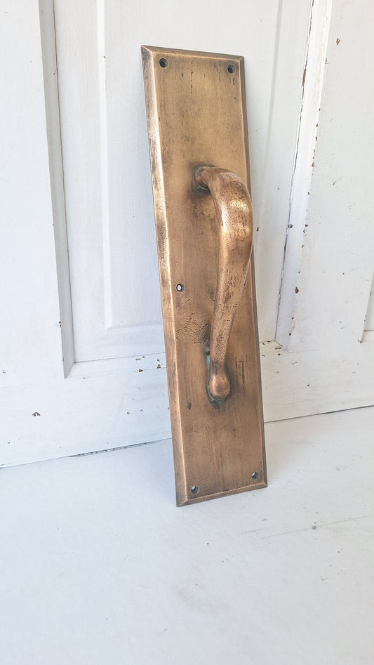 Antique Bronze Door Pull: Large Pull Handle