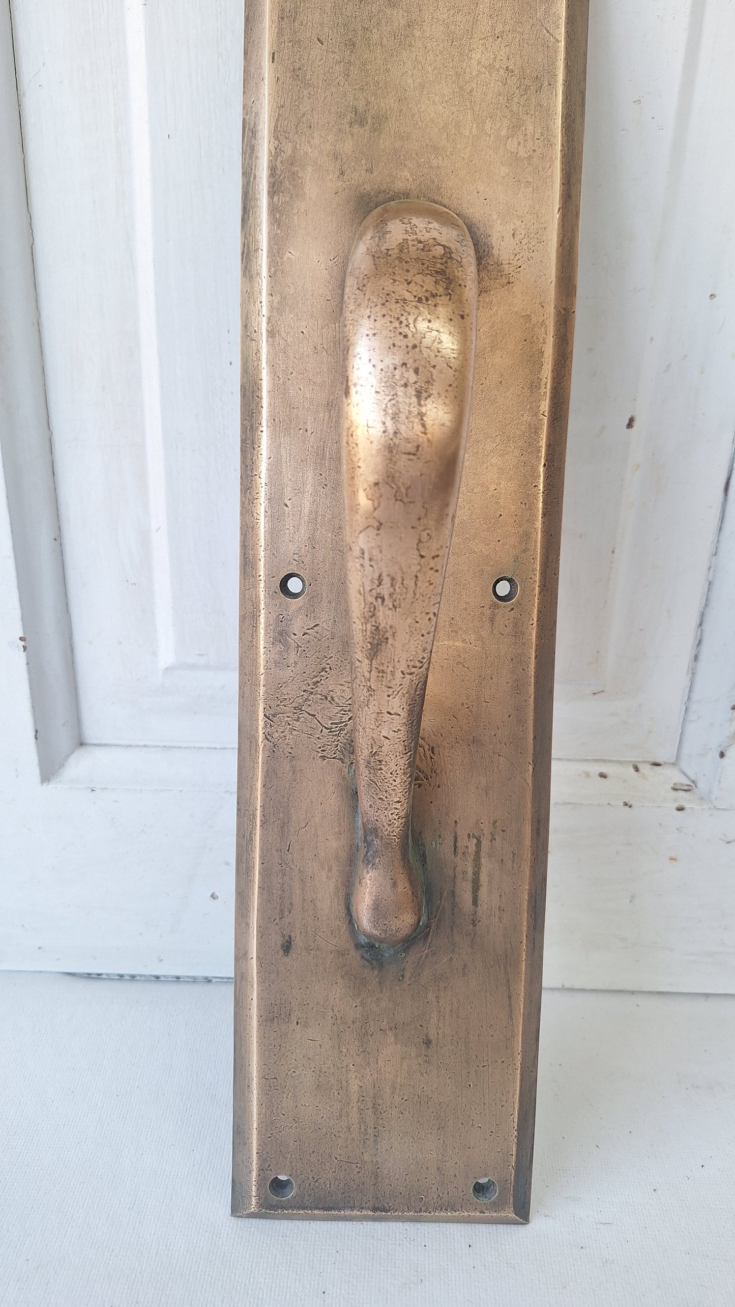 Antique Bronze Door Pull: Large Pull Handle