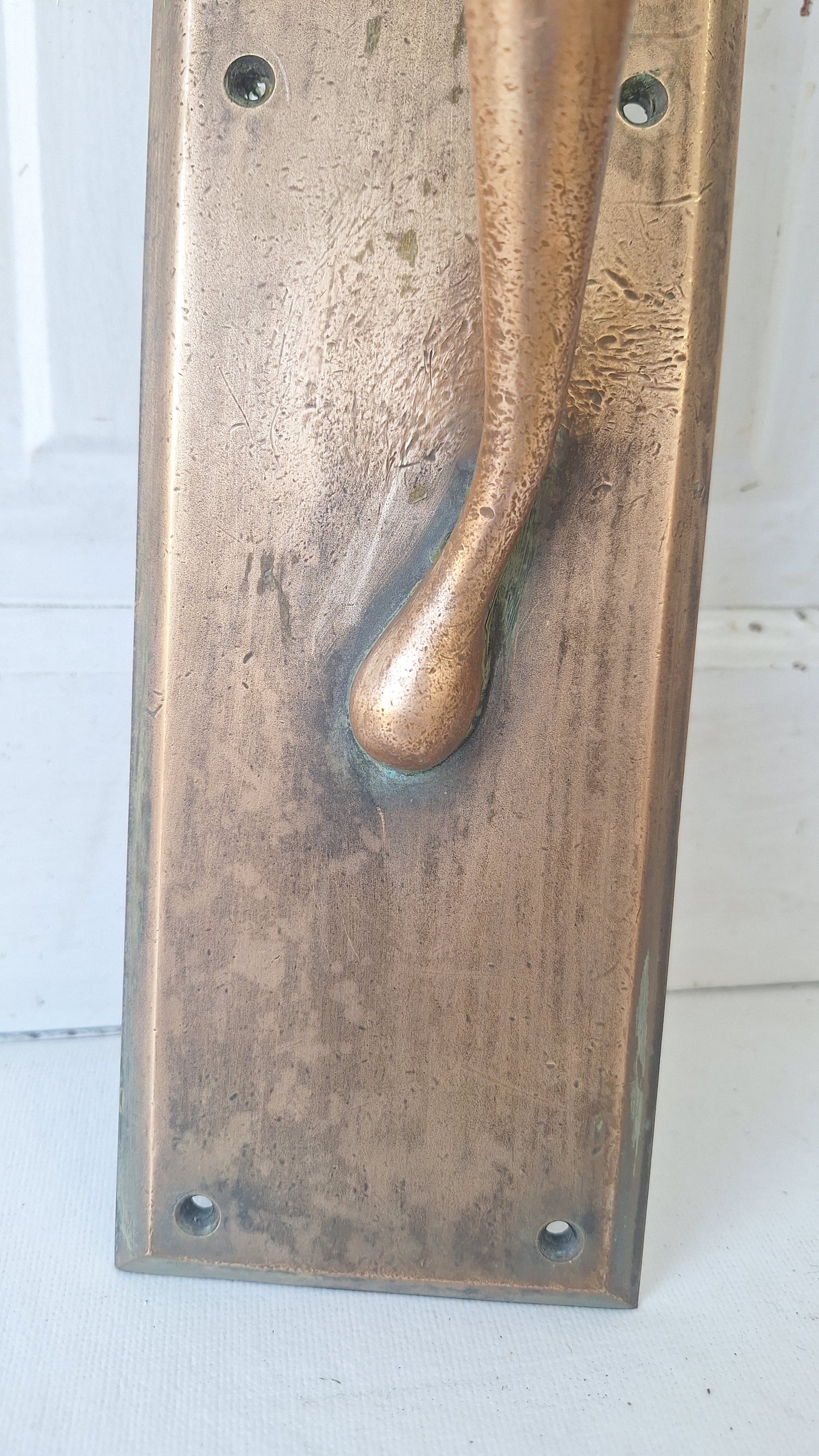 Antique Bronze Door Pull: Large Pull Handle