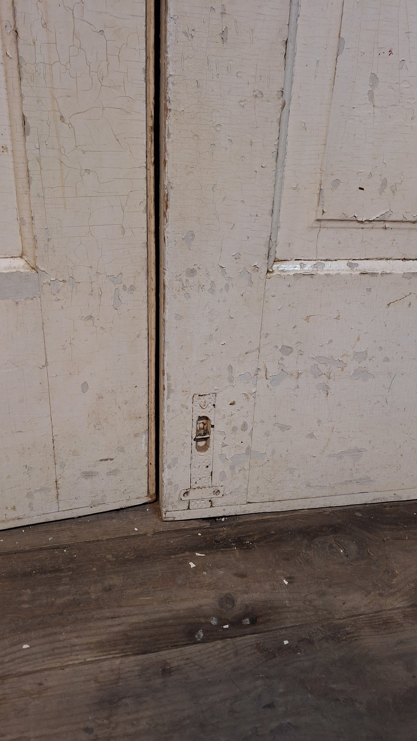 Arched Top Antique Door Set, Pair of Rounded Top Double Doors