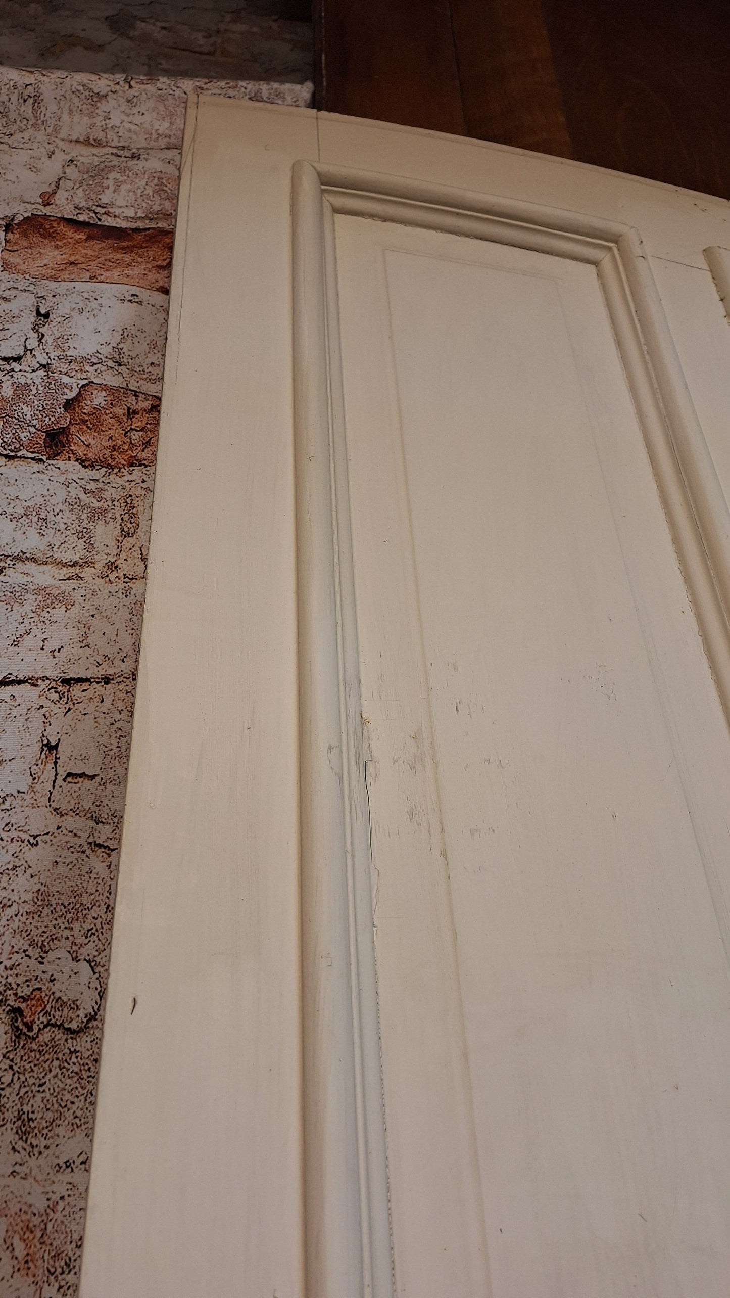 Arched Top Antique Door Set, Pair of Rounded Top Double Doors