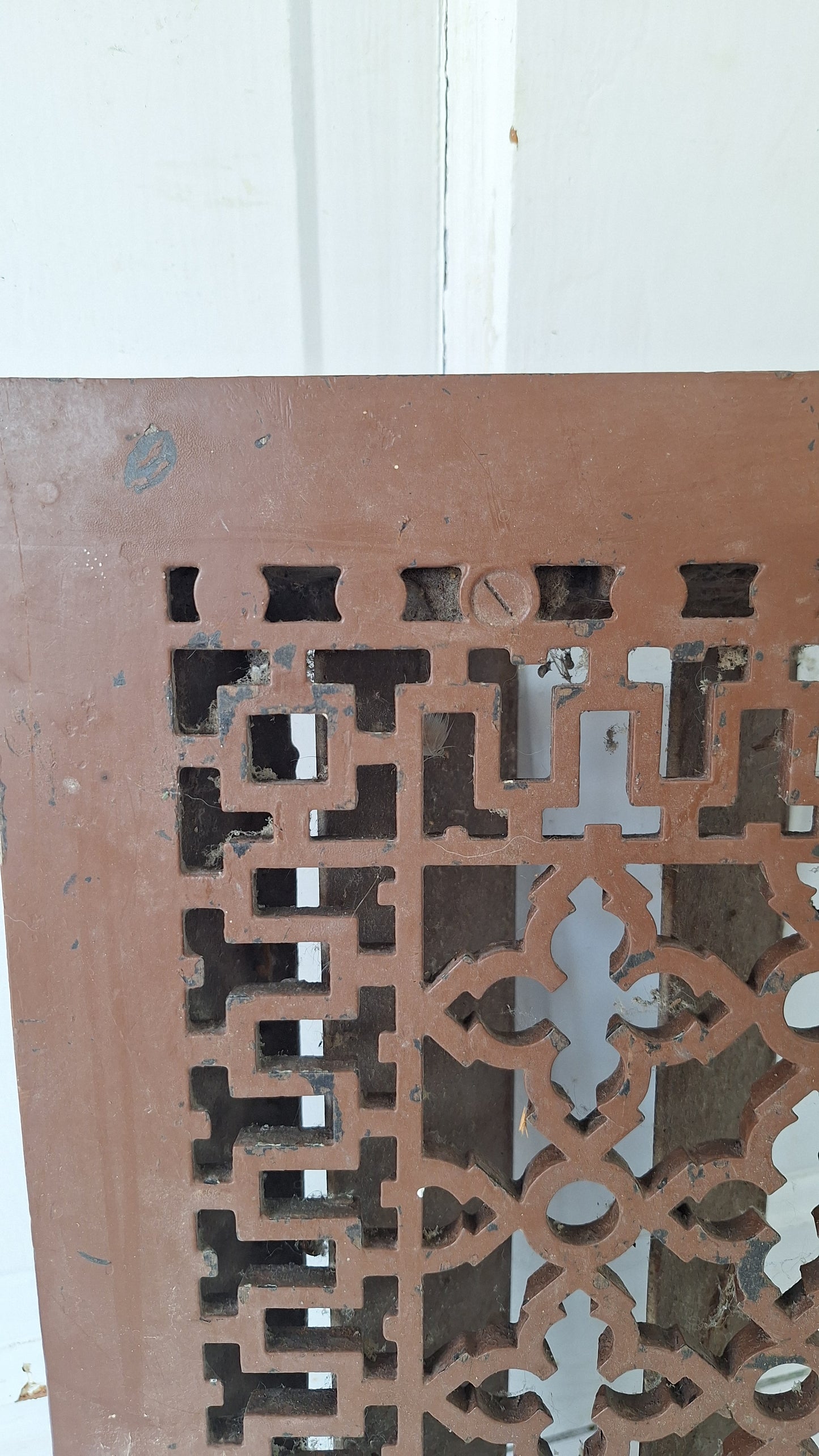 12 x 16 Floor Vent Cover, Cast Iron Cold Air Return, Large Floor Vent