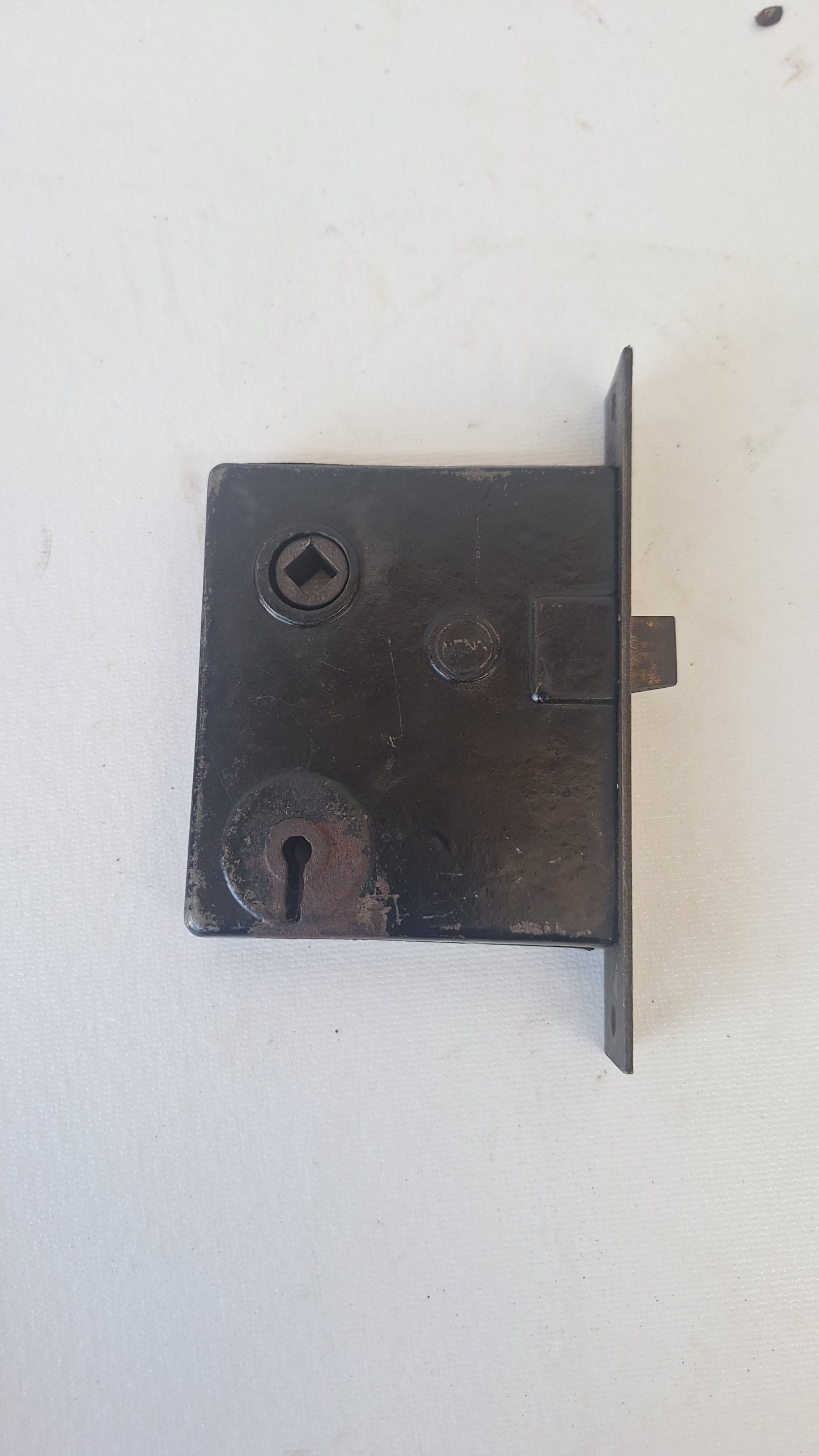 Antique Passage Door Mortise Lock with Skeleton Key