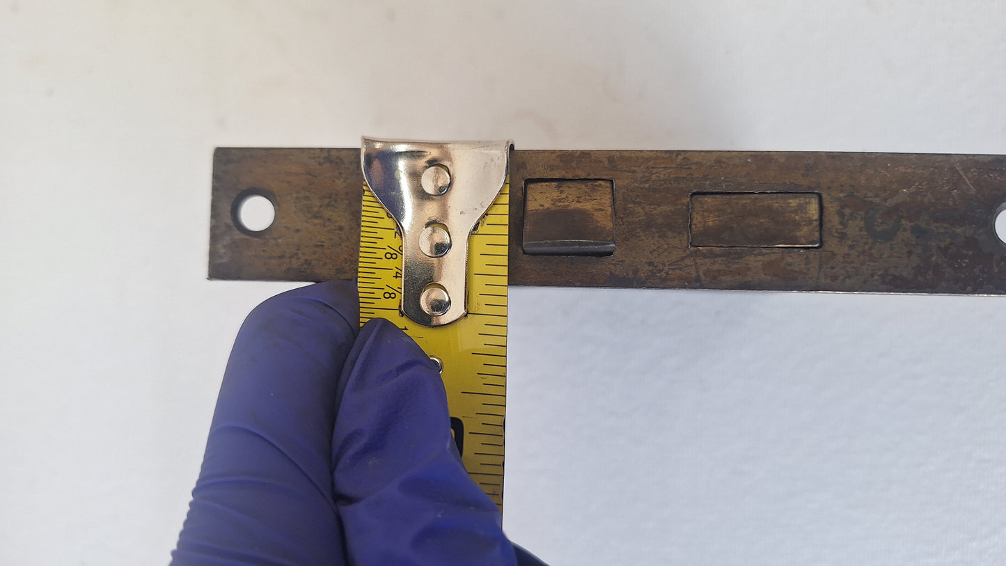 Antique Passage Door Mortise Lock with Skeleton Key