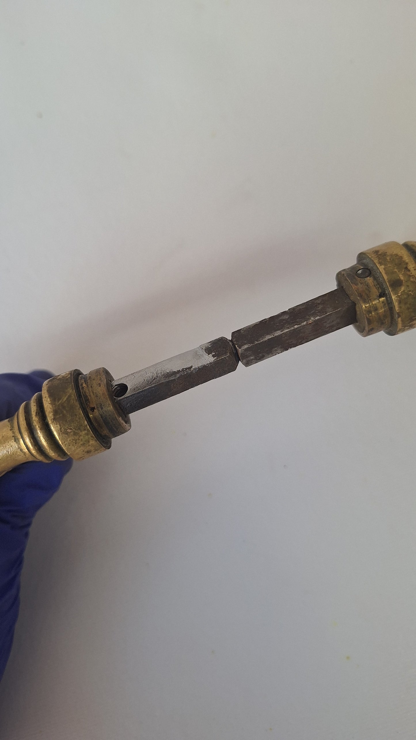 French Door Handles, Bronze Lever Antique Handles