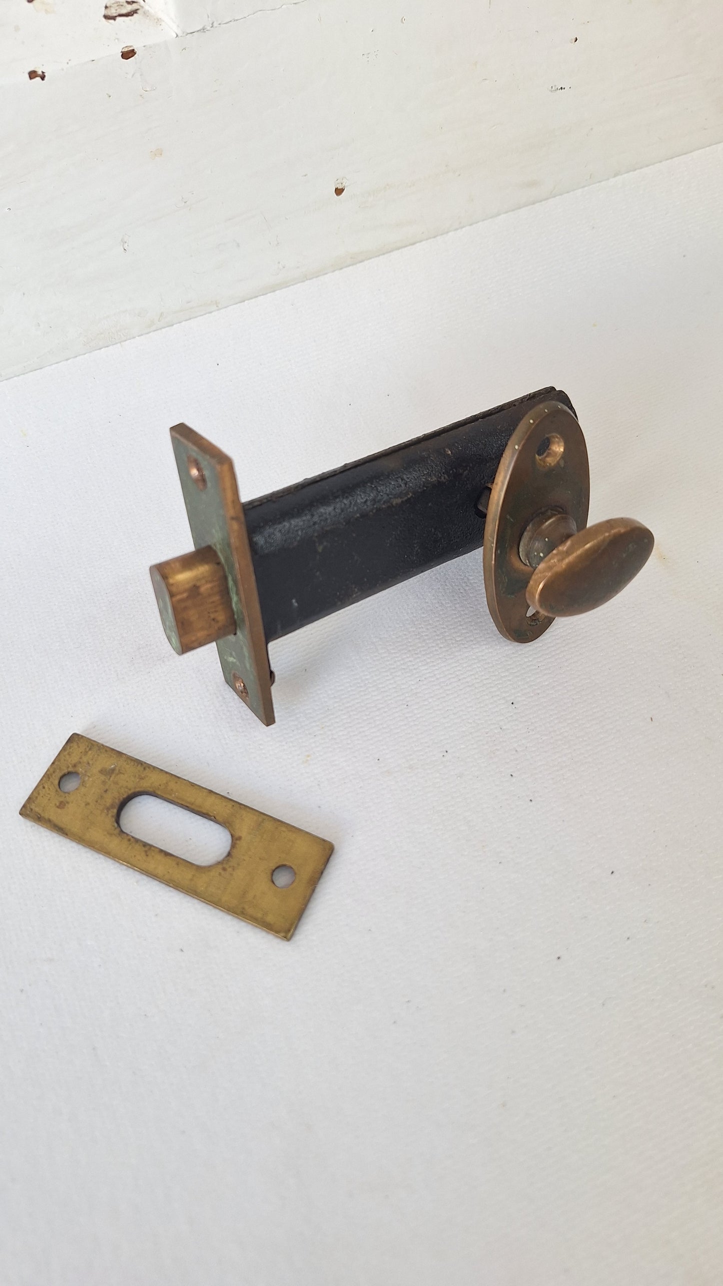Vintage Closet Door Privacy Lock, Bathroom Door Thumb Turn Lock