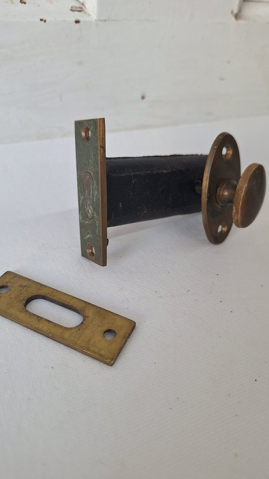 Vintage Closet Door Privacy Lock, Bathroom Door Thumb Turn Lock