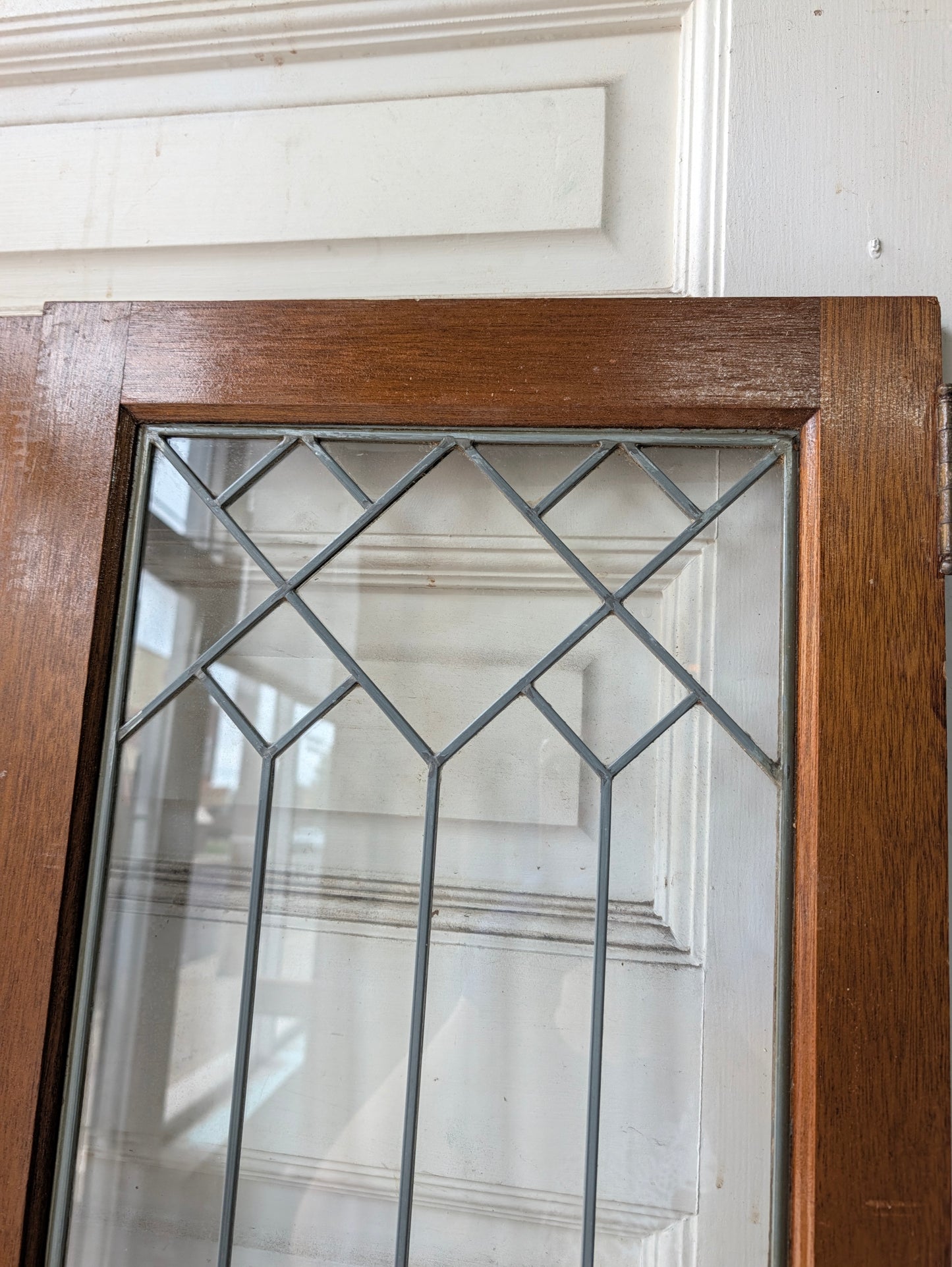 Leaded Glass Cabinet Doors, Victorian Era Built In Cabinet Doors