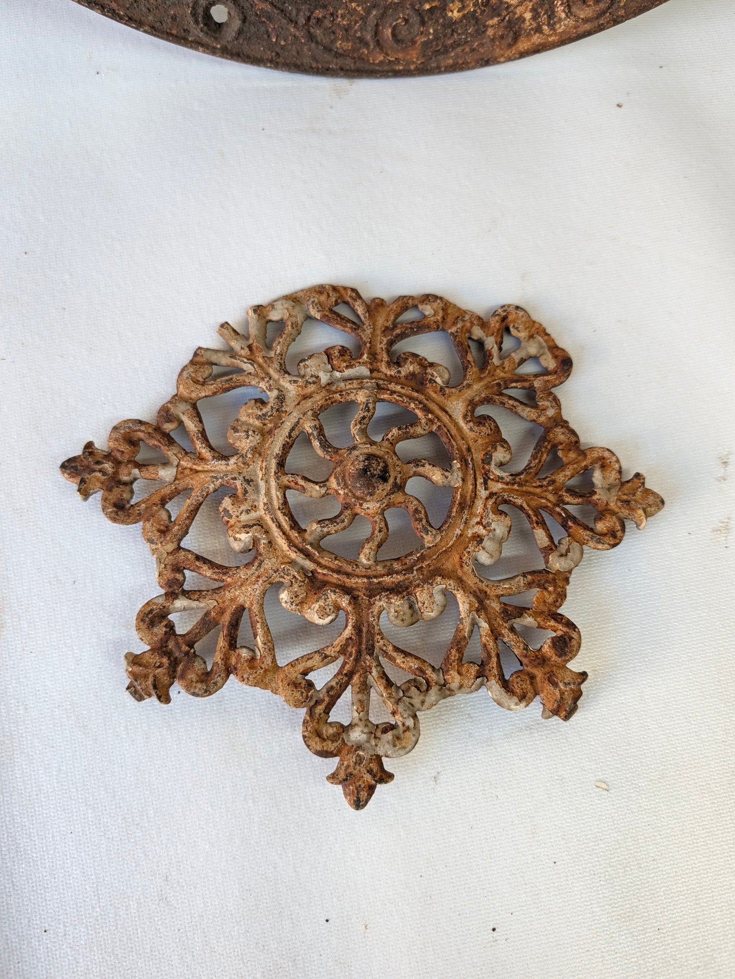 Round Vent Cover or Stove Pipe Escutcheon