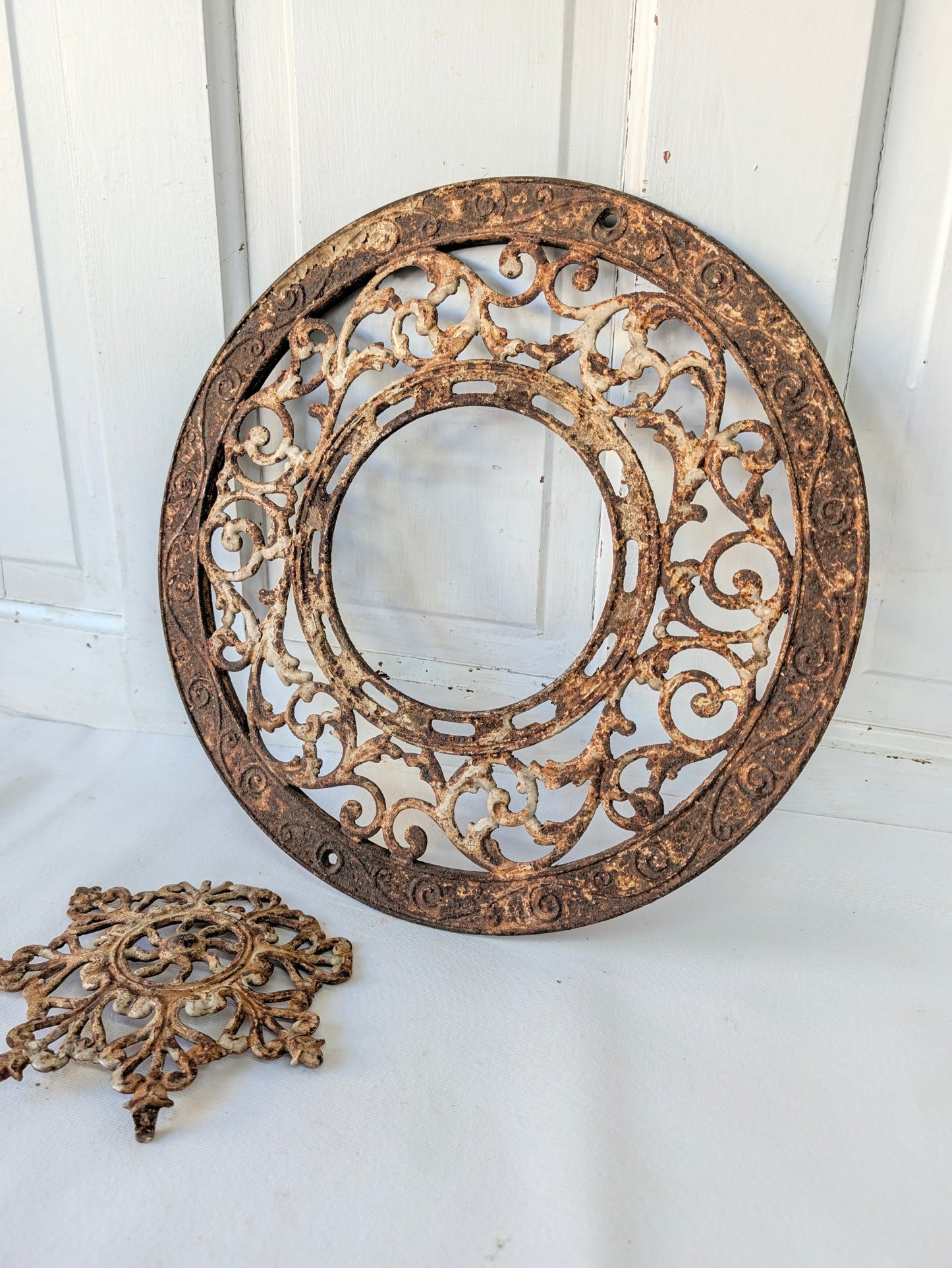 Round Vent Cover or Stove Pipe Escutcheon