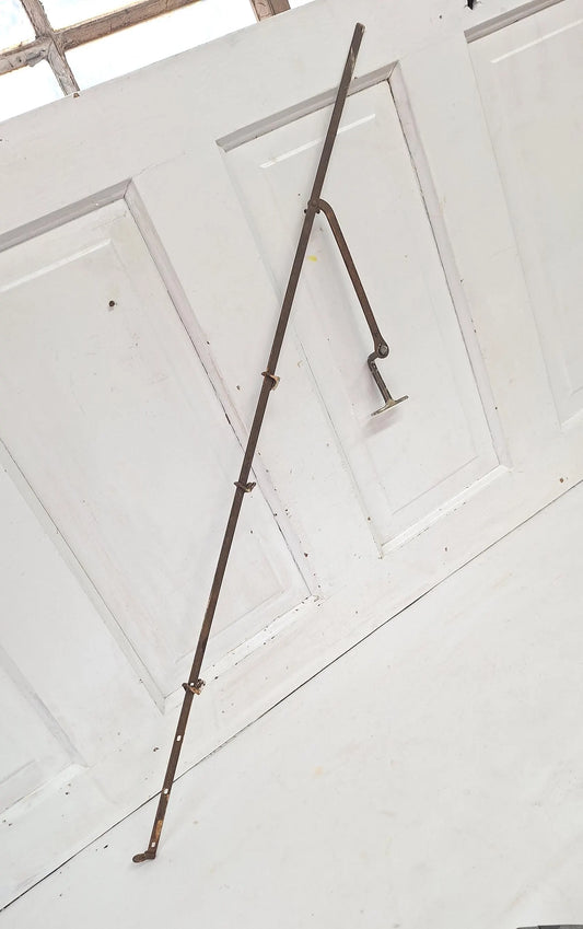 36" Transom Window Flat Style Rod, Antique Transom Operator Hardware