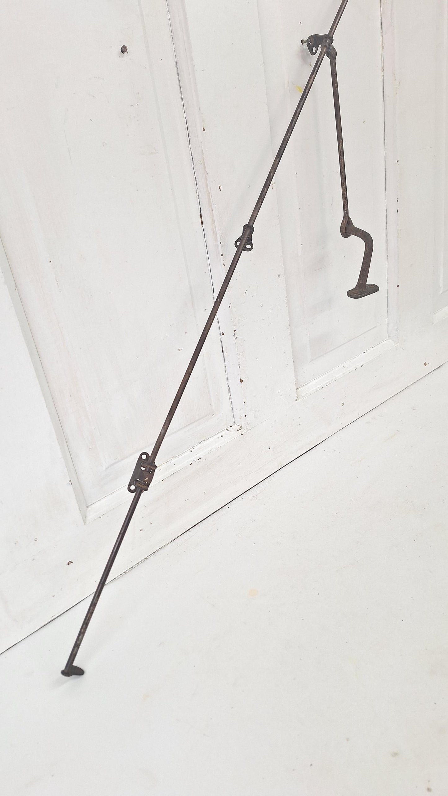 36" Transom Window Rod, Antique Transom Operator Hardware