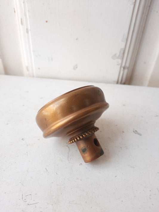 Genoa design by Corbin Large Entry Size Door Knob, Antique Large Bronze Doorknob for Front Door